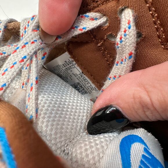 Nike Dunk Low Retro Light British Tan Sneakers 8.5 - Picture 6 of 6